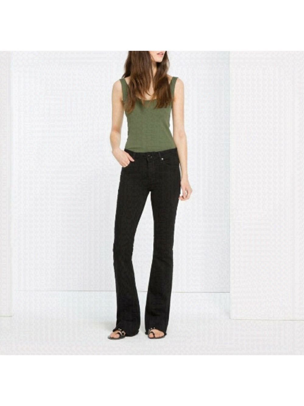 Sandro | Pacifik Flared Jeans in Black